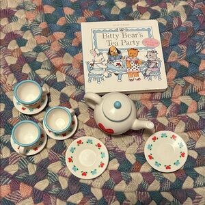 American Girl Doll Pleasant Company Bitty Bear’s Tea Party Set